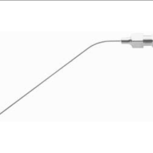 Tonsil cannula, angled 0 1.5 mm
