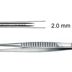 Vascular Forceps / De Bakey / 2.0mm20 cm / 7 7 / 8”