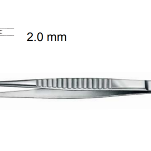 Vascular Forceps, Bulldog Clamps / De Bakey / 2.0mm20 cm / 7 7 / 8”