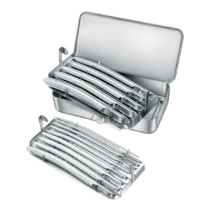 Uterine Dilators / set of 14 pieces (full sizes) from 4,0 to 17,0 mm without case