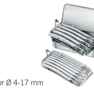 Uterine Dilators / metal case only, for 0 4-17 mm