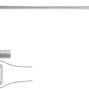 Uterine Biopsy Forceps / Schumacher / jaw 5,4 mm wide / Shaft length 225mm