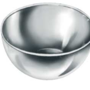 Stainless Steel Bowls, Measurers / 70 ccm0 61 x 30 mm
