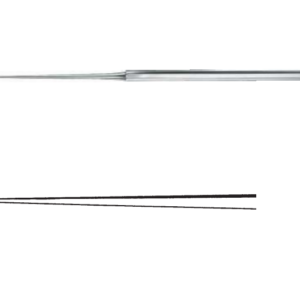 Micro Ear Hooks, Micro Ear Needles / Hook 90° / 1,0mm 16 cm / 6 2 / 8"