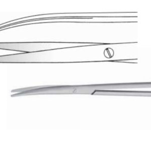 Delicate Dissecting Scissors/Metzenbaum-Fino/TC Gold14,5 cm / 5 6/ 8"