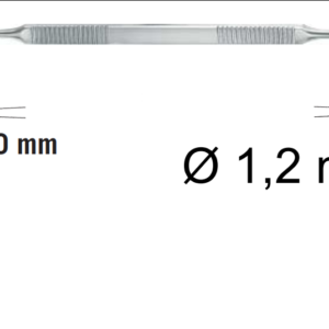 Micro Curettes, Micro Measuring Rods / House 14,5 cm / 5 6 / 8"
