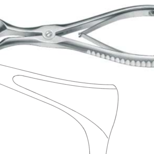 Nasal Specula/ Killian / Blades / 50 mm 14,5 cm / 5 6 / 8"