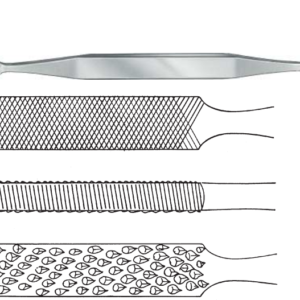 Glabella Rasps, Nasal Rasps / Fomon / 7,0mm 20,5 cm
