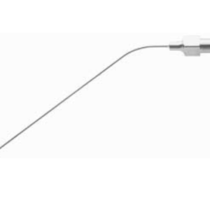 Tonsil cannula, angled 0 0.8 mm