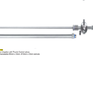 CANULE D’ASPIRATION-IRRIGATION COELISCOPIE (Thumb contrôle valves interchangeable)
