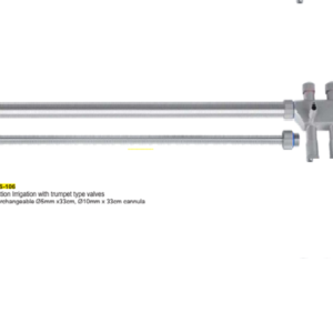 CANULE D’ASPIRATION-IRRIGATION COELISCOPIE (Trumpet type valves interchangeable)